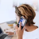 Samsung Galaxy Z Flip 7 Tok - Dux Ducis Bril - Fekete