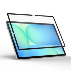   Samsung Galaxy Tab S10 FE Plus Kijelzővédő Fólia - Dux Ducis Naad Paperlike - Fekete Keret