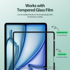 iPad Air 11" (2024/2025) Kijelzővédő Fólia - Dux Ducis Naad Paperlike - Fekete Keret