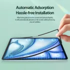 iPad Air 13" (2024/2025) Kijelzővédő Fólia - Dux Ducis Naad Paperlike - Fekete Keret