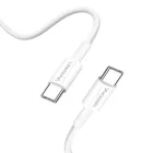 Wozinsky GaN Hálózati Töltő 65W - 2x USB-C + USB-A + C-C Kábel - Fehér