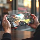 Nintendo Switch 2 Kijelzővédő Üvegfólia - AmazingThing Radix Matte Glass x 2 db