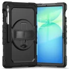 Samsung Galaxy Tab S10 FE+ Tok - Tech-Protect Solid - Fekete