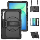 Samsung Galaxy Tab S10 FE+ Tok - Tech-Protect Solid - Fekete