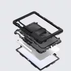 Samsung Galaxy Tab S10 FE+ Tok - Tech-Protect Solid - Fekete