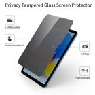 iPad 10.9” (2022) / iPad 11" (2025) Kijelzővédő Üvegfólia - Tech-Protect Glass Spy+ Privacy Glass