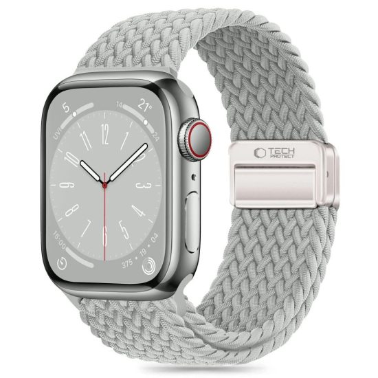 Apple Watch 40 / 41 / 42 mm Szíj - Tech-Protect Nylon - Szürke