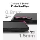 Samsung Galaxy S25 Edge Tok - Ringke Onyx Magnetic - Fekete