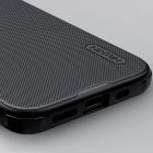 iPhone 16e / 17e Tok - Nillkin Super Frosted Shield Pro Magnetic - Fekete