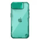 iPhone 16e / 17e Tok - Nillkin Iceblade Prop + Kamerafedél - Zöld