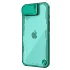 iPhone 16e / 17e Tok - Nillkin Iceblade Prop + Kamerafedél - Zöld