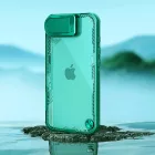 iPhone 16e / 17e Tok - Nillkin Iceblade Prop + Kamerafedél - Zöld