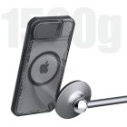 iPhone 16e / 17e Tok - Nillkin Iceblade Prop Magnetic + Kamerafedél - Fekete