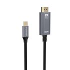 Wozinsky  USB-C - HDMI Kábel - 1.8m 4K 60Hz - Fekete