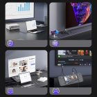 Wozinsky  USB-C - HDMI Kábel - 1.8m 4K 60Hz - Fekete