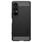 Sony Xperia 1 VII Tok - Spigen Rugged Armor - Fekete