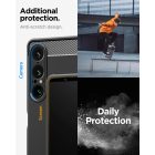 Sony Xperia 1 VII Tok - Spigen Rugged Armor - Fekete