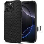 iPhone 16 Pro Max Tok - Spigen Liquid Air T MagFit - Matt Fekete