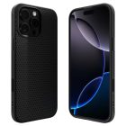 iPhone 16 Pro Max Tok - Spigen Liquid Air T MagFit - Matt Fekete