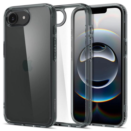 iPhone 16e Tok - Spigen Ultra Hybrid - Szürke