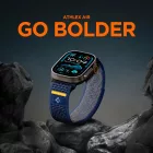 Apple Watch 44 / 45 / 46 / 49 mm Szíj - Spigen Athlex Air - Kék