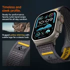 Apple Watch 44 / 45 / 46 / 49 mm Szíj - Spigen Athlex Air - Szürke