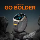 Apple Watch 44 / 45 / 46 / 49 mm Szíj - Spigen Athlex Air - Szürke