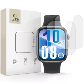   Huawei Watch Fit 3 / 4 Kijelzővédő Hidrogél Fólia - Tech-Protect Hydro Flex+ x 2 db