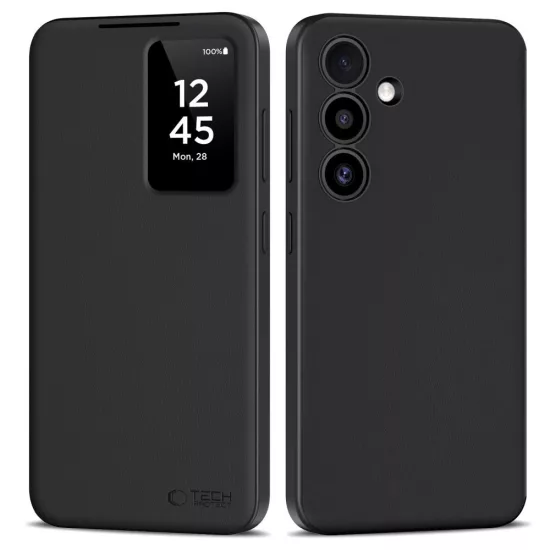Samsung Galaxy S24 Tok - Tech-Protect Smart Wallet - Fekete