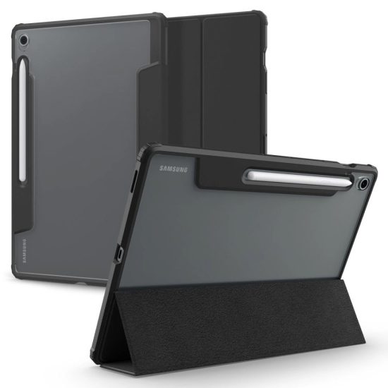 Samsung Galaxy Tab S10 FE+ Plus (X620 / X626B) Tok - Spigen Ultra Hybrid Pro - Fekete