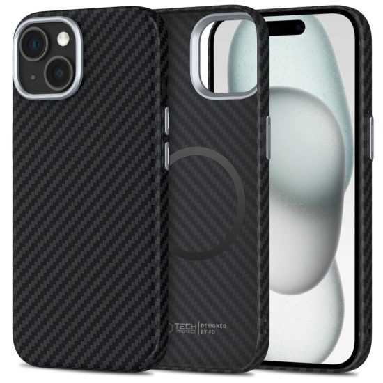 iPhone 15 Tok - Tech-Protect Ion Carbon MagSafe