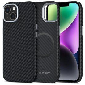 iPhone 14 Tok - Tech-Protect Ion Carbon MagSafe iPhone 14 Tok - Tech-Protect Ion Carbon MagSafe