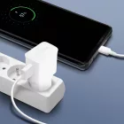 Samsung Hálózati Töltő 15W - USB-A + A--C Kábel - Fóliatasakban - Fehér