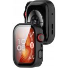 Huawei Watch Fit 4 Pro Tok Kijelzővédővel - Tech-Protect Defense - Fekete