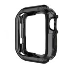 Apple Watch 4 / 5 / 6 / SE (44mm) - Soft Strong Watch Case - Fekete