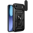 iPhone 17 Air Tok - Hybrid Armor Camshield - Fekete