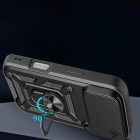 iPhone 17 Pro Tok - Hybrid Armor Camshield - Fekete