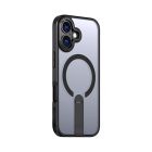 iPhone 17 Tok - Hybrid Armor X MagSafe - Fekete