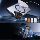 iPhone 17 Tok - Hybrid Armor X MagSafe - Fekete