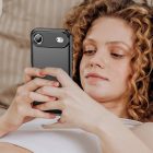 iPhone 17 Air Tok - Carbon Case - Fekete