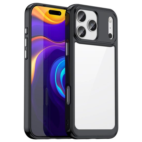 iPhone 17 Pro Max Tok - Outer Space Case - Fekete