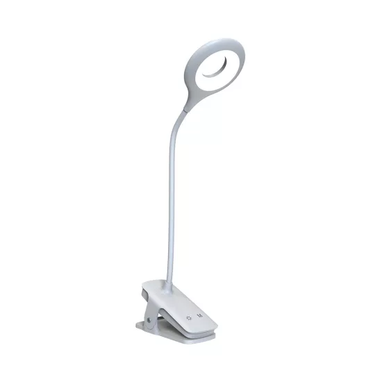 Wozinsky Mini LED Újratölthető Olvasólámpa + USB-C Kábel - Fehér