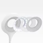 Wozinsky Mini LED Újratölthető Olvasólámpa + USB-C Kábel - Fehér