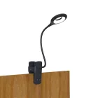 Wozinsky Mini LED Újratölthető Olvasólámpa + USB-C Kábel - Fekete