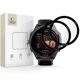   Garmin Forerunner 970 / 570 (47mm) Kijelzővédő Fólia - Tech-Protect Glass Flex+ Hybrid Glass x 2 db