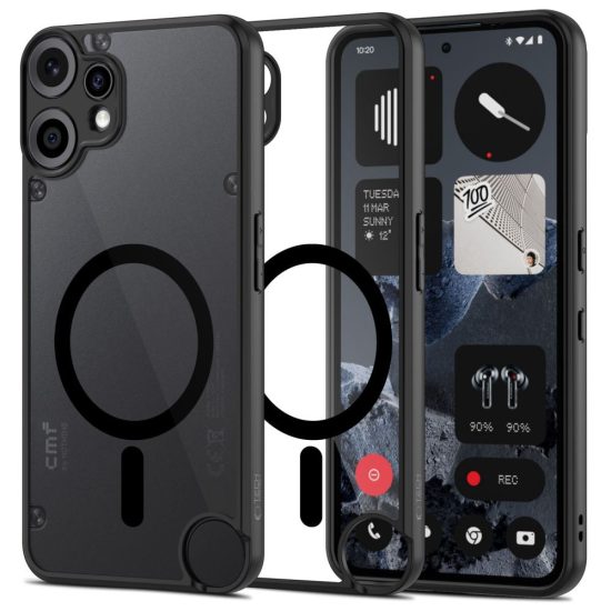 Nothing CMF Phone 2 Pro - Tech-Protect MagMat MagSafe - Fekete