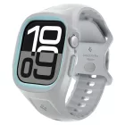 Apple Watch 10 (46mm) Tok és Szíj - Spigen Liquid Air Pro - Szürke