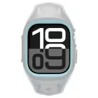 Apple Watch 10 (46mm) Tok és Szíj - Spigen Liquid Air Pro - Szürke