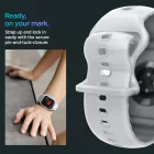 Apple Watch 10 (46mm) Tok és Szíj - Spigen Liquid Air Pro - Szürke