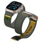 Apple Watch 44 / 45 / 46 / 49 mm Szíj - Spigen Athlex Air - Zöld